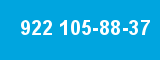 922 105-88-37 922 105-88-37